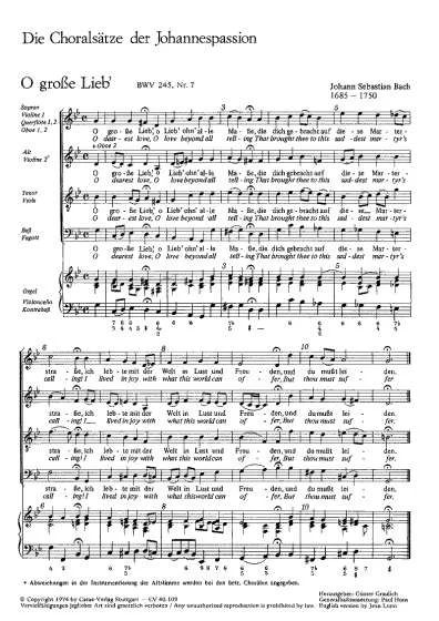 Johann Sebastian Bach - Bach: Die Choralsätze der Johannespassion