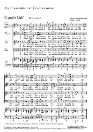 Johann Sebastian Bach - Bach: Die Choralsätze der Johannespassion