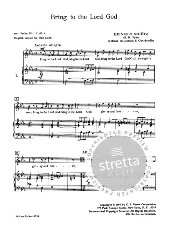 Heinrich Schütz - 5 short sacred concertos (5 kleine geistliche Konzerte)
