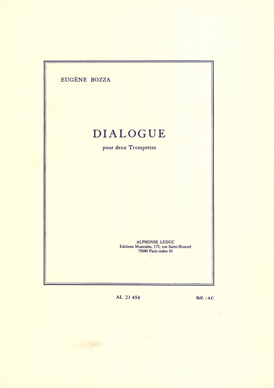 Eugène Bozza - Dialogue For Two Trumpets