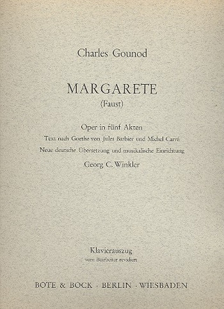 Charles Gounod et al. - Margarete/ Faust