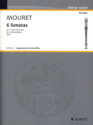 Jean-Joseph Mouret - 6 Sonaten