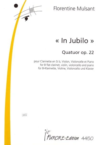 Florentine Mulsant - In Jubilo für Klarinette, Violine, Violoncello