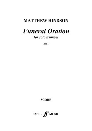 Matthew Hindson - Funeral Oration