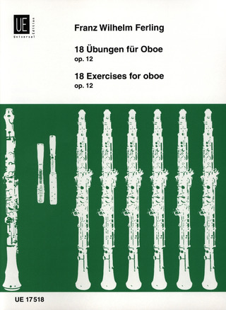 Franz Wilhelm Ferling: 18 Übungen für Oboe op. 12