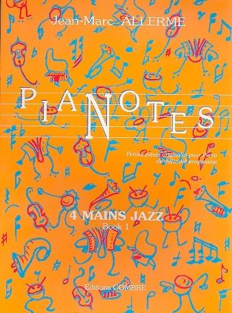 Jean-Marc Allerme - Pianotes 4 mains Jazz Book 1