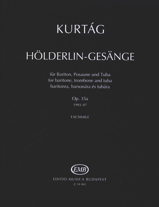 György Kurtág - Hölderlin–Gesänge op. 35a