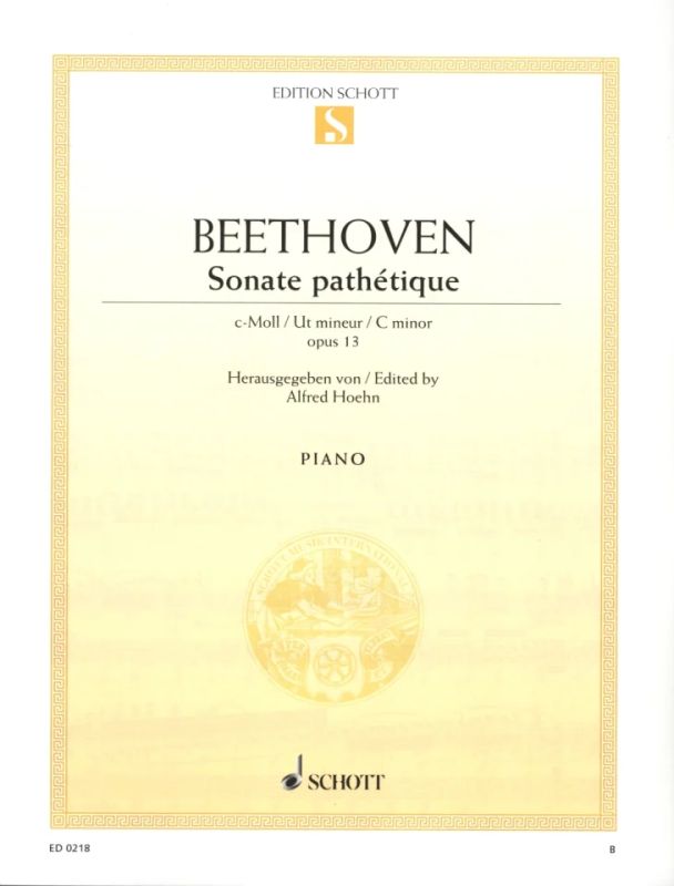 Ludwig van Beethoven - Sonate pathétique in C minor op. 13