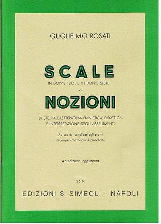 Guglielmo Rosati - Scale e nozioni