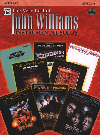 John Williams - Very Best Of Instrumental Solos Alto Sax Bk/Cd