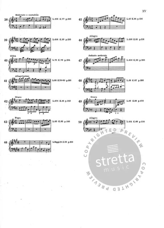 Domenico Scarlatti: Sonate per clavicembalo 1 (3)
