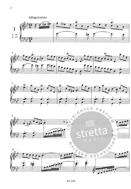 Domenico Scarlatti: Sonate per clavicembalo 1 (4)