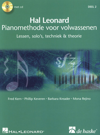 Barbara Kreaderet al. - Hal Leonard Pianomethode voor Volwassenen 2