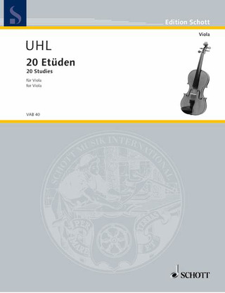Alfred Uhl - 20 Etudes