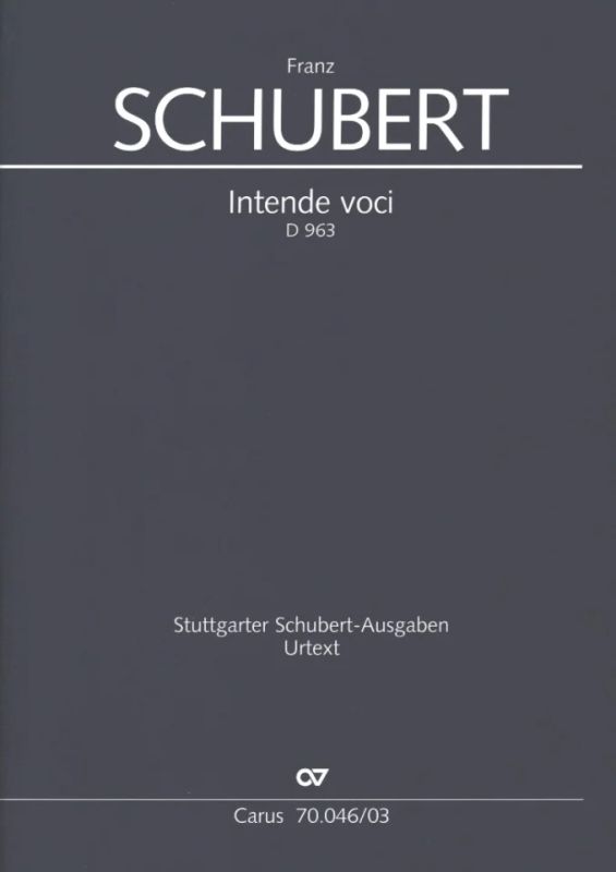 Franz Schubert - Intende voci