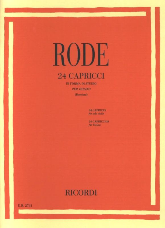Pierre Rode - 24 Capricci