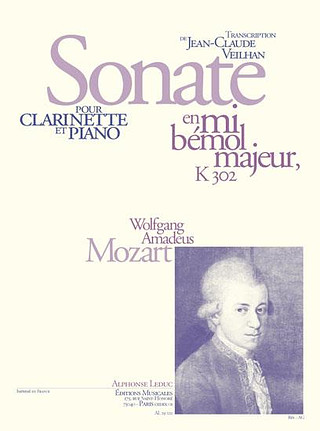 Wolfgang Amadeus Mozart - Sonate En Mi Bémol Majeur K302