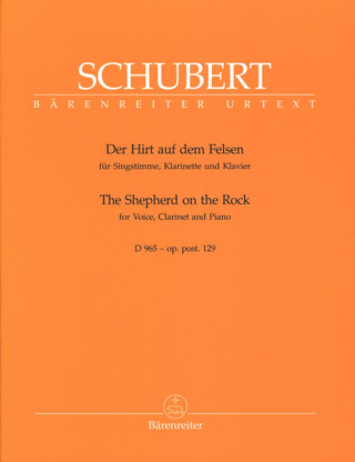 Franz Schubert - Der Hirt auf dem Felsen  D 965 op. post.129