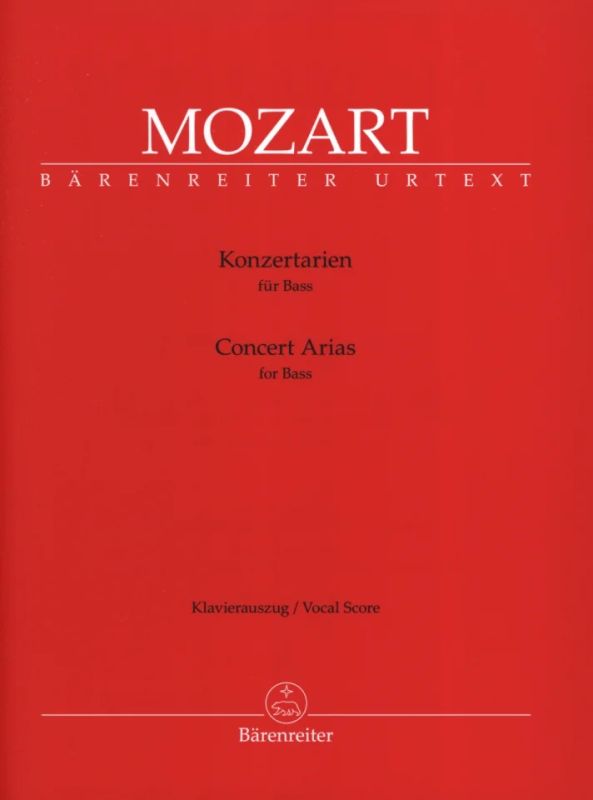 Wolfgang Amadeus Mozart - Konzertarien
