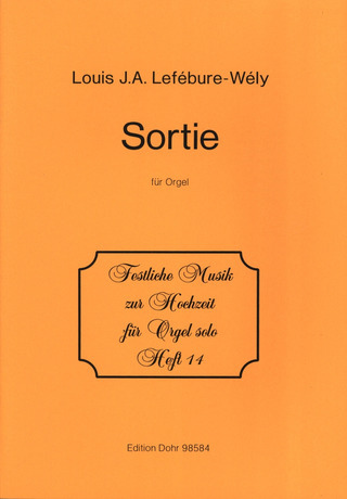 Louis Lefébure-Wély - Sortie für Orgel Es-Dur