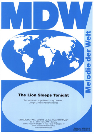 George David Weiss m fl. - The Lion Sleeps Tonight