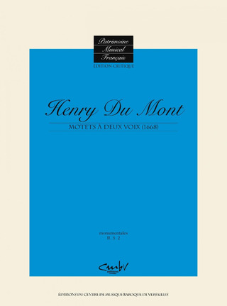 Henry Du Mont - Motets à deux voix