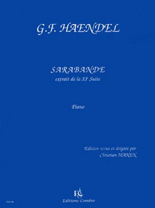 Georg Friedrich Händel - Sarabande de la XIème Suite