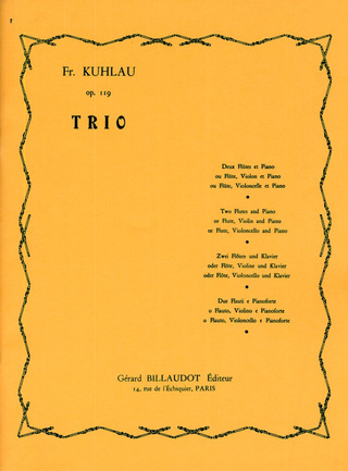 Friedrich Kuhlau - Trio op. 119