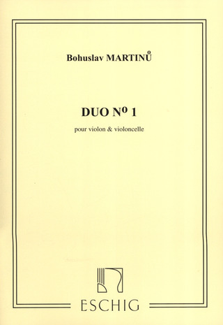 Bohuslav Martinů - Duo No.1