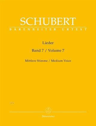 Franz Schubert - Lieder 7 – Medium Voice