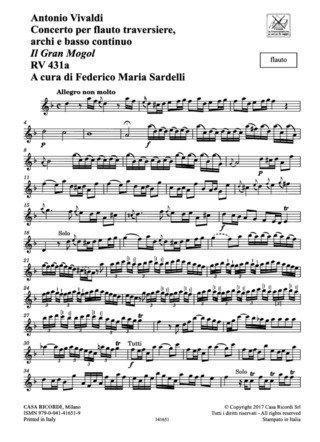 Antonio Vivaldi - Concerto RV 431a