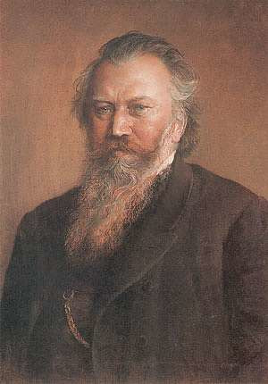 Johannes Brahms - Johannes Brahms – Poster