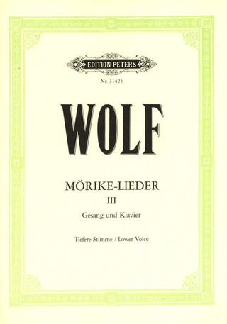 Hugo Wolf et al.: Mörike–Lieder 3