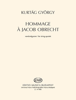 György Kurtág - Hommage à Jacob Obrecht
