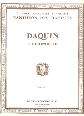 Louis-Claude Daquin: L'Hirondelle