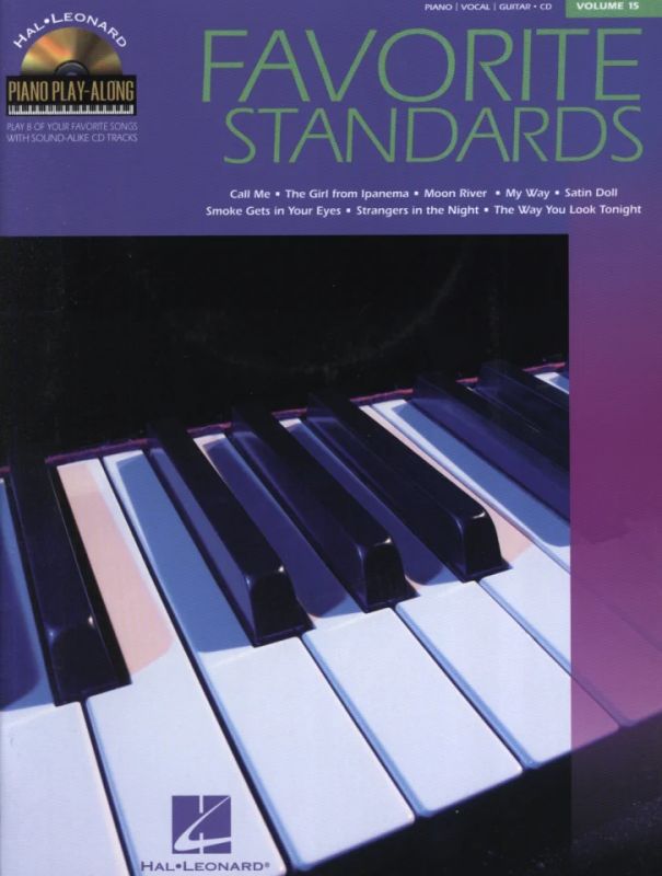 Ppa Volume 15 Favorite Standards Book/Cd
