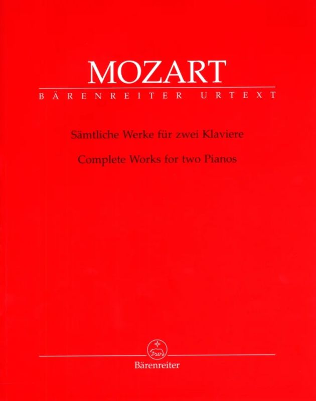 Wolfgang Amadeus Mozart - Complete Works for Two Pianos