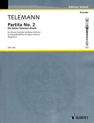 Georg Philipp Telemann - Partita No. 2 in G