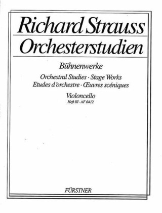 Richard Strauss - Orchestral Studies: Violoncello Band 3