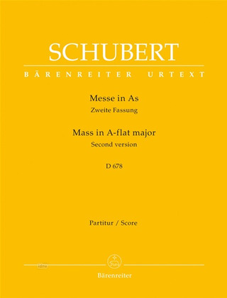 Franz Schubert: Mass in A-flat major D 678