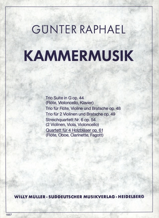 Günter Raphael - Quartett (1945) op. 61