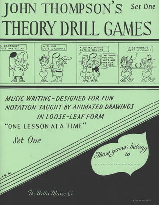 John Thompson - Theory Drill Games - Set One