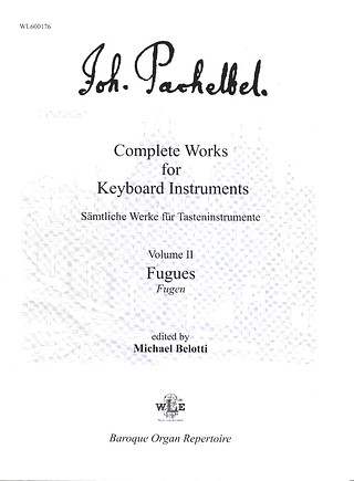 Johann Pachelbel - Complete Works 2 For Keyboard Instruments 2