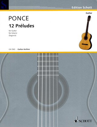 M.M. Ponce - 12 Préludes