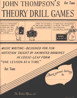 John Thompson - Theory Drill Games - Set Two