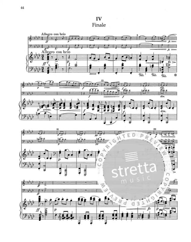 Antonín Dvořák - Klaviertrio f-Moll op. 65 (3)