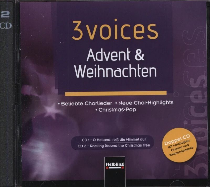 3 voices – Advent & Weihnachten (CDs)