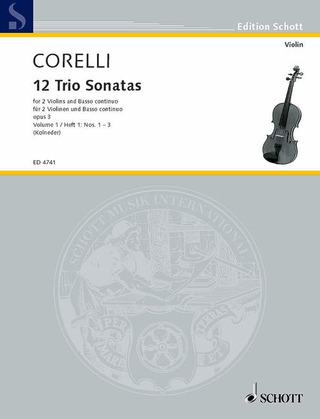 Arcangelo Corelli - Twelve Triosonatas