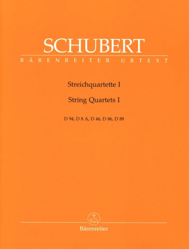 Franz Schubert - Streichquartette I
