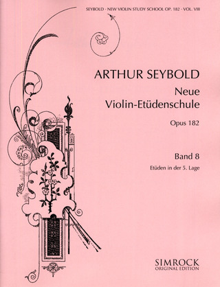 Neue Violin-Etüden-Schule op. 182 Band 8